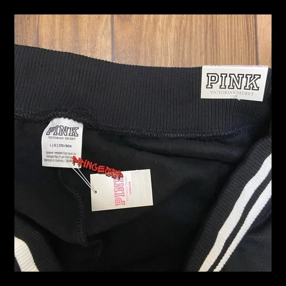 PINK VS 2017 FASHION SHOW BLING ROSES HOODIE AND JOGGERS SET - Picture 9 of 11